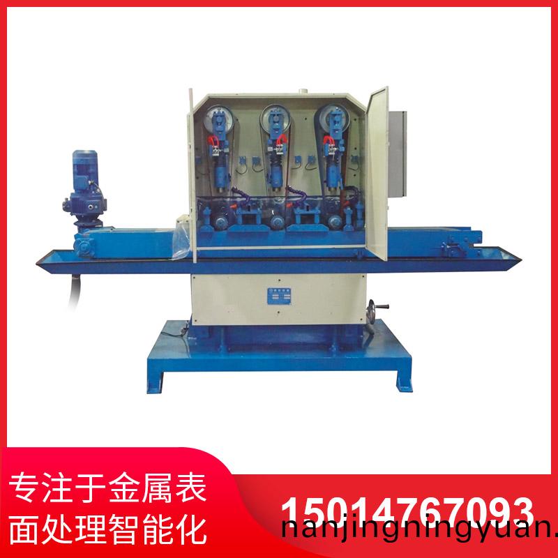 倒立式拉絲機準確控(kong)製速度的技巧